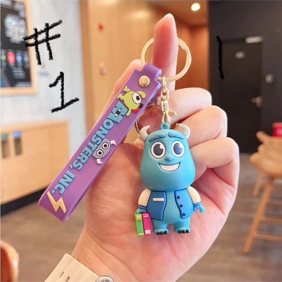 Disney Monsters Inc Character Keychains - Picture 2 of 9